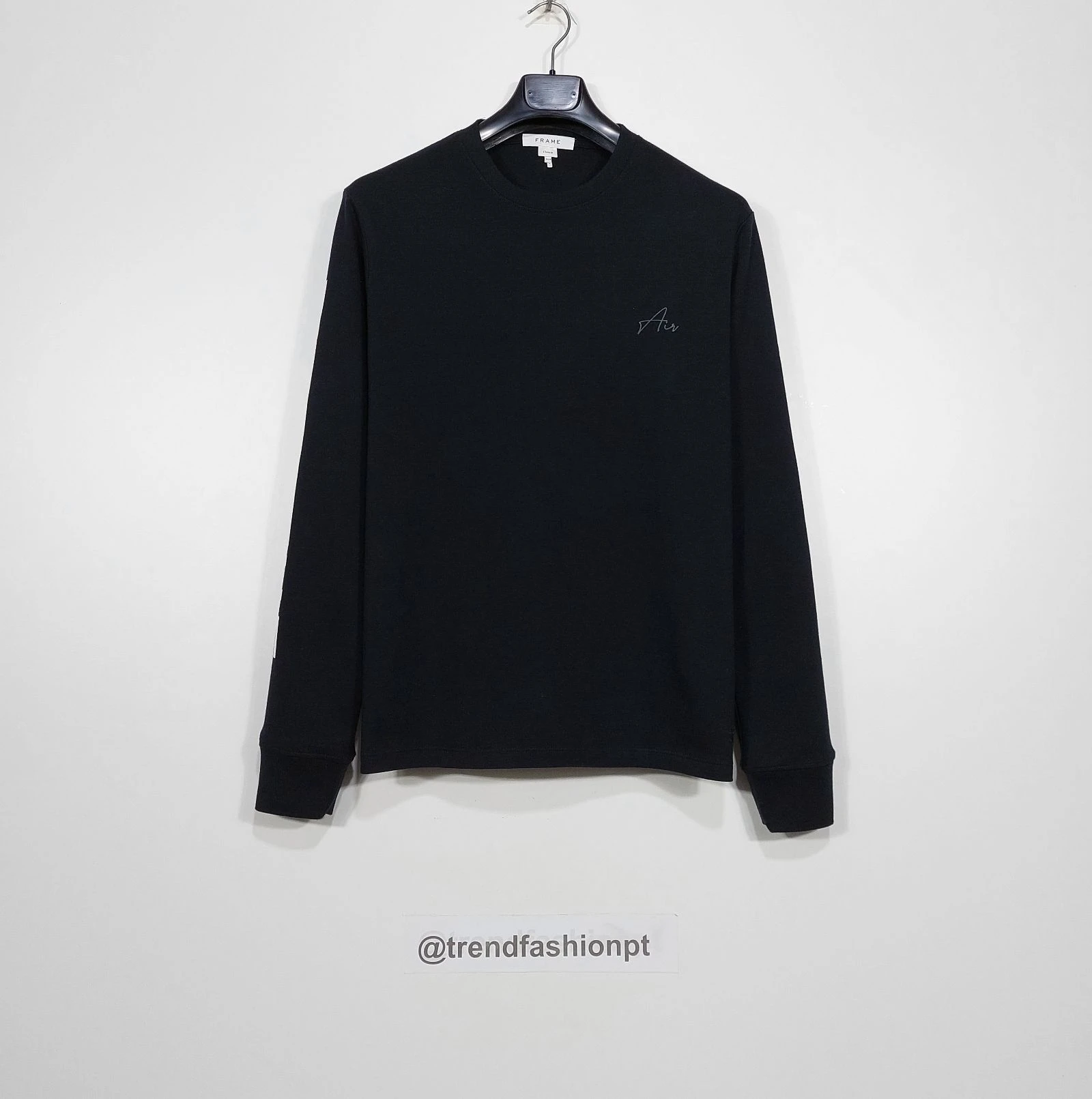 FRAME air long sleeve tshirt - black M